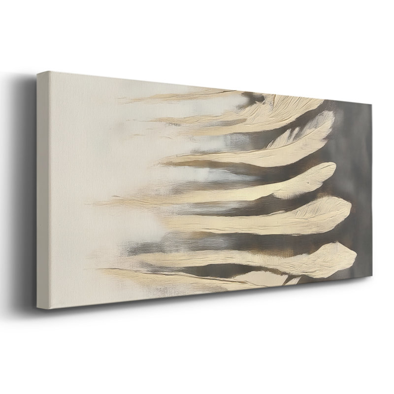 Toile tendue avec châssis 10 # Abstract Series, H 12 po x l 30 po