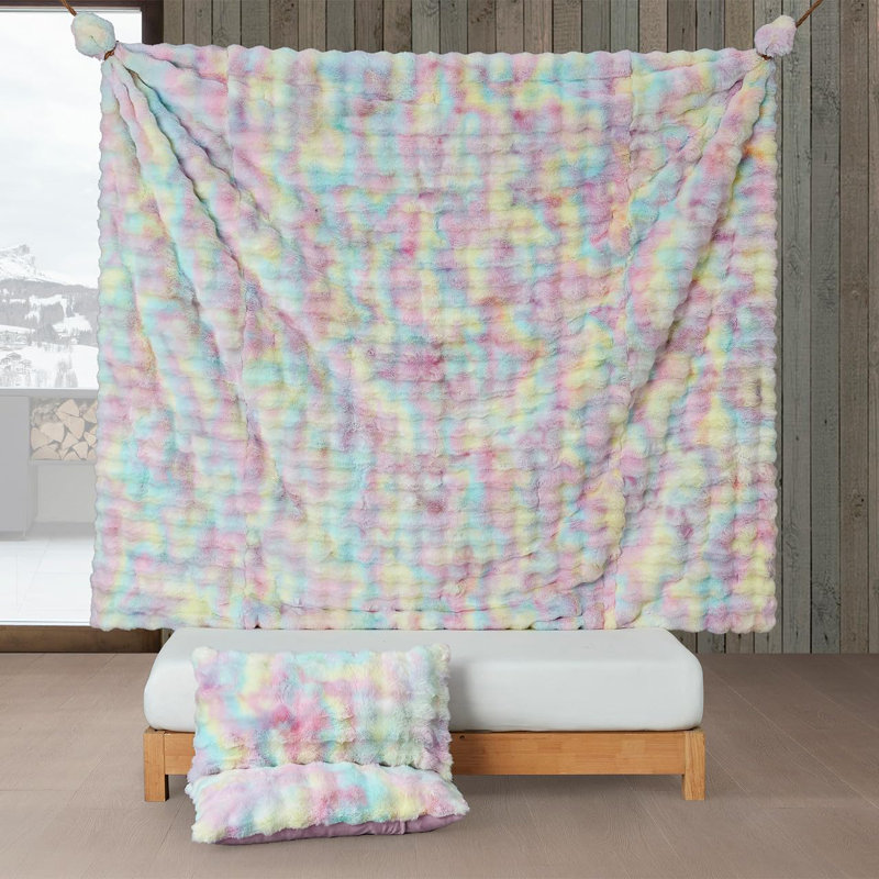 Ensemble d'édredon en polyester, Édredon pour très grand lit + 2 très grandes ta