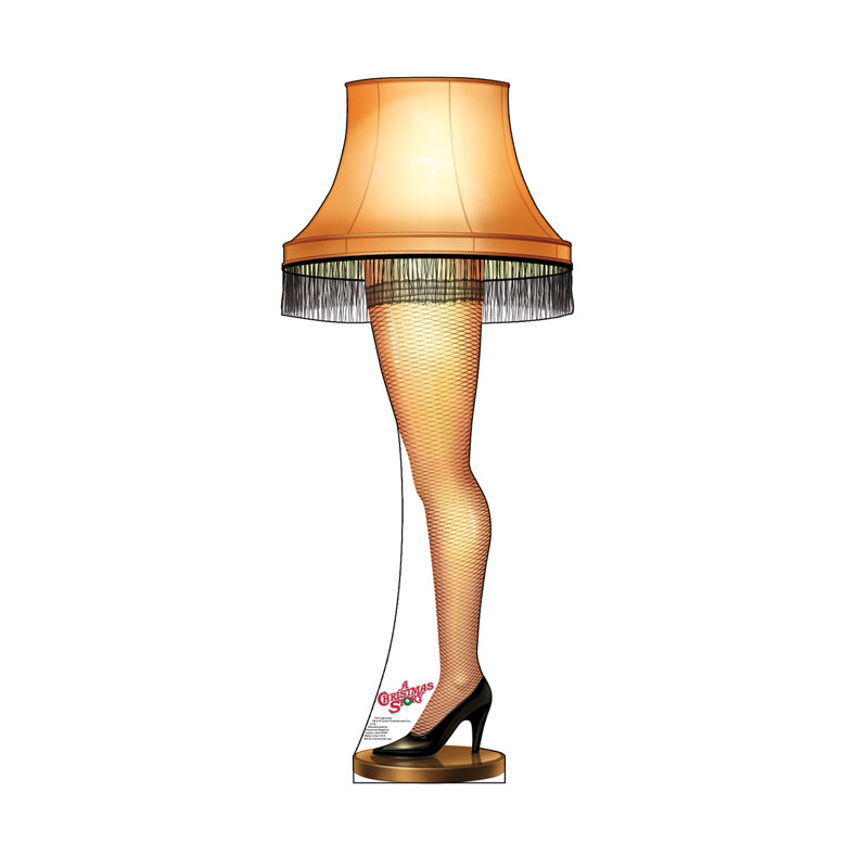 Life-Size Cardboard Standup of Leg Lamp from A Christmas Story