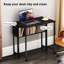 Bureau d'ordinateur portable pliable avec sac de rangement et tablette pour les petits espaces et le bureau personnel