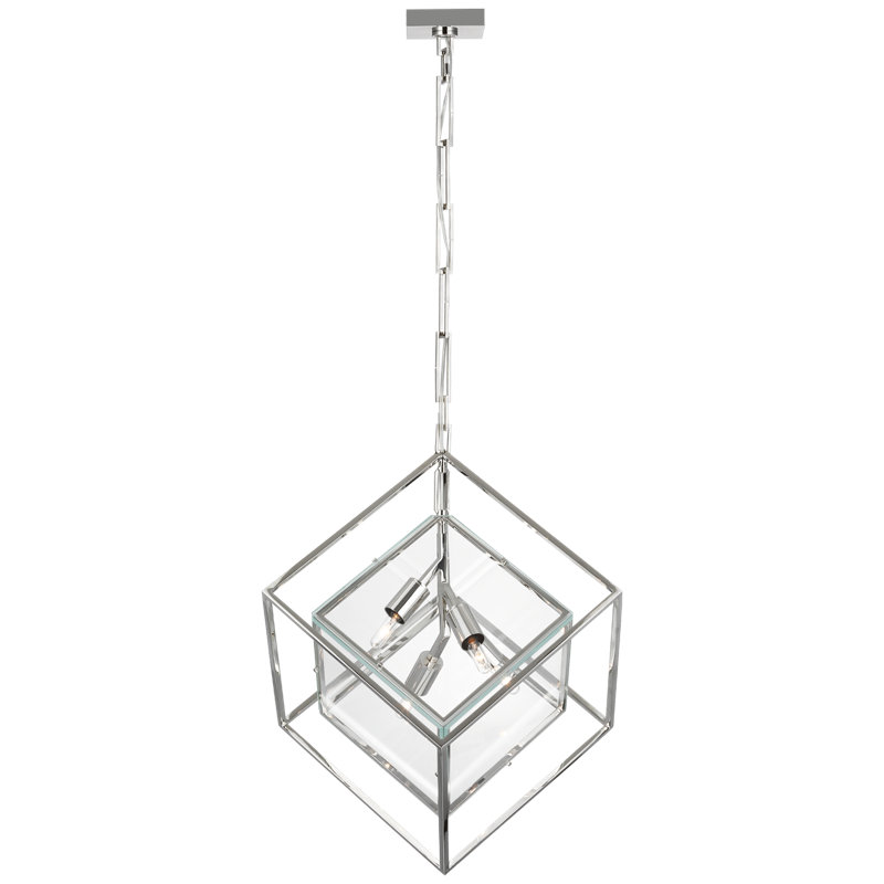 Kelly Wearstler Cubed Large Pendant, Polished Nickel