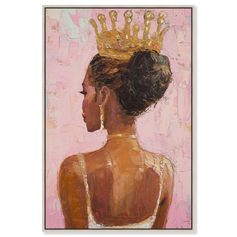 Glossy Allure Canvas Ebony Portrait Art by Art Remedy, Silver Framed, 25" H x 17" W