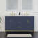 60'' Free Standing Double Bathroom Vanity with Sink and Engineered Stone Top