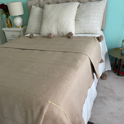 Hand Woven Throw Blanket