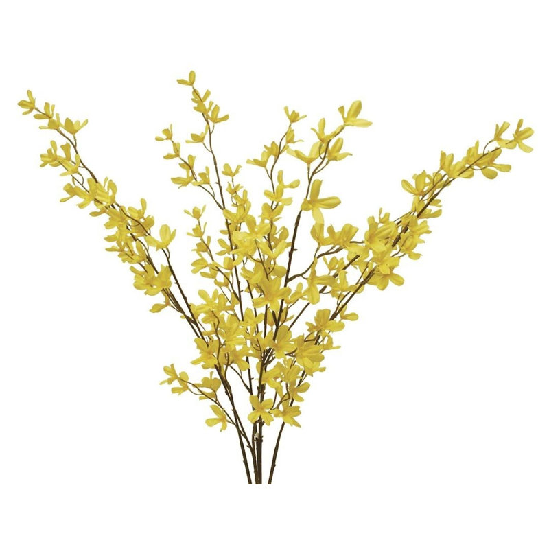 30'' Faux Forsythia Branch