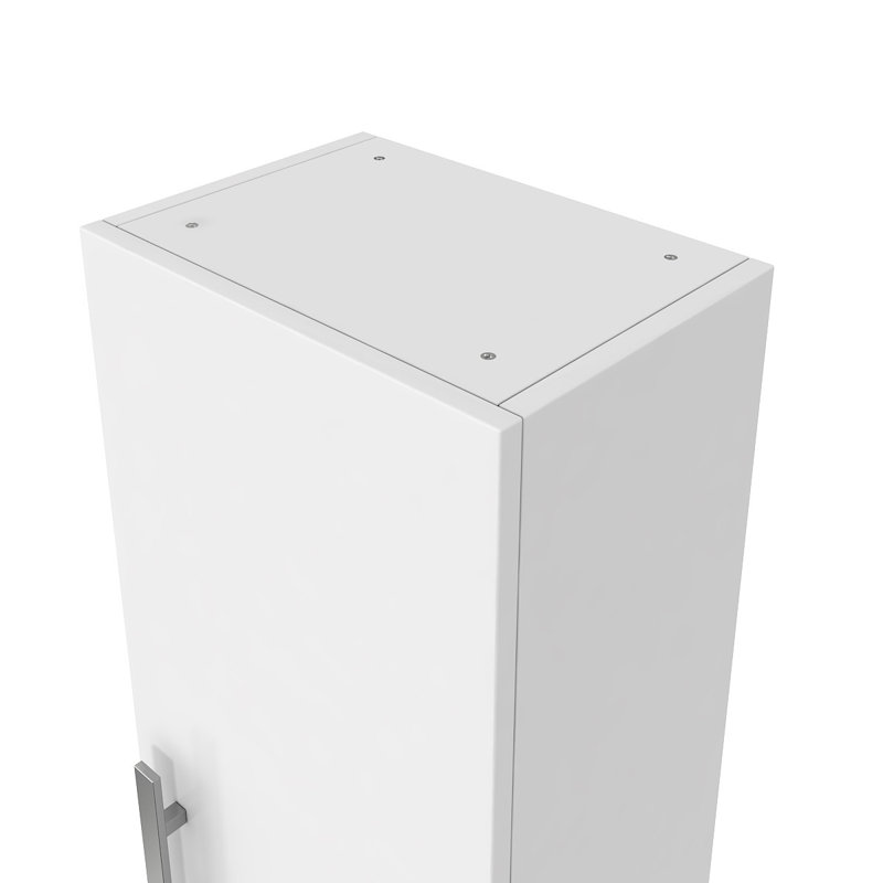 Girardville 1200mm Tall Unit Storage Bathroom Furniture, White