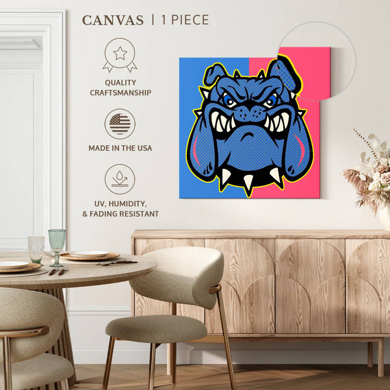Brampt Bulldog II, H 24 po x l 24 po