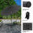 Kelton 10' W Crank Lift Auto-Tilt Patio Umbrella -834284767