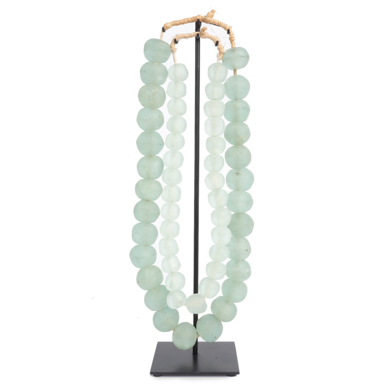 Double Glass Beads Sculpture, Opaque