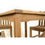 Katelynn 4 - Person Teak Wood Patio Dining Set with Square Table