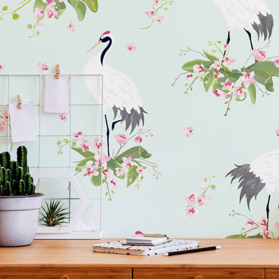 Peel & Stick Floral Tile
