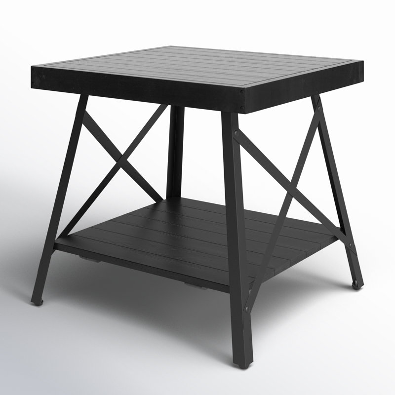 Laguna Solid Wood Top End Table, Espresso