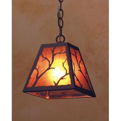 Luminaire suspendu conique à 1 lumière Branch