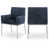 Navy Chenille Fabric