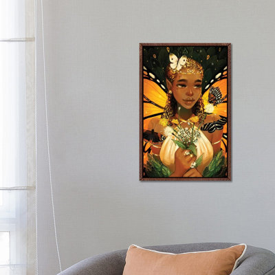 Monarch 1 Piece Wall Art on Canvas