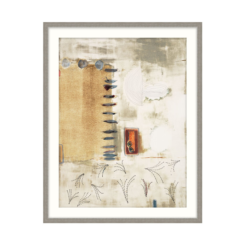 Serenity's Palette 1 par Studio L57 Contempo - impression de cadre photo unique, H 25,25 po x l 20,25 po