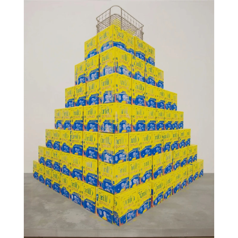 Structure dorée