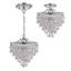 Calypso 3 Light Semi Flush Mount
