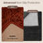 Solid Colour Machine Tufted Shag Area Rug-1437452713