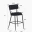 Tabourets de bar rembourrés, tabouret haut à base en métal, convenant à la cuisine-1593250556-1593250553