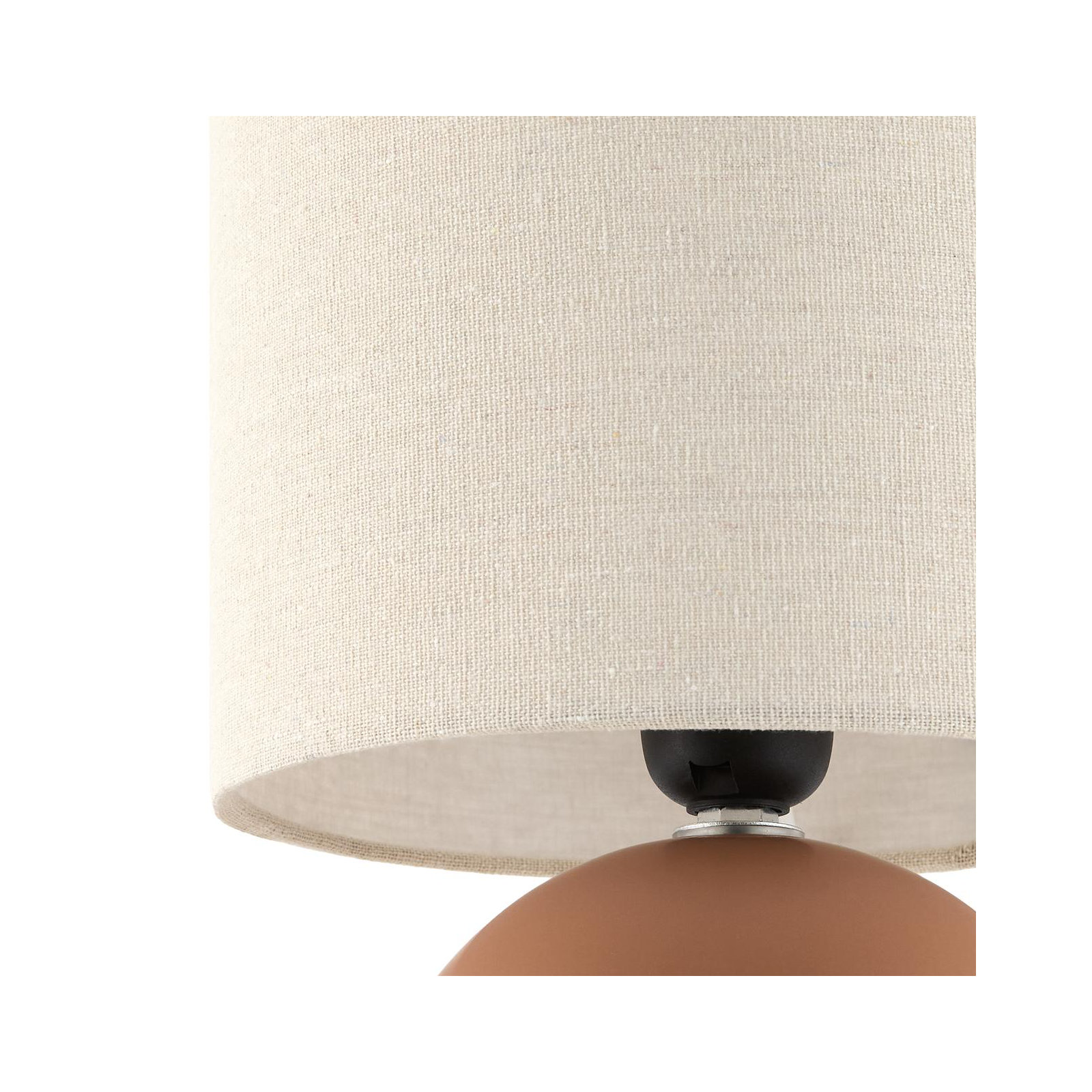 Pramit Accent Table Lamp, Burnt Orange
