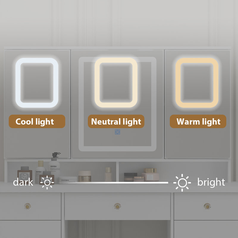 Dressing Table with Mirror