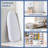 Compact Extra Wide Ironing Board - Space-Saving, Durable Alloy Steel, Perfect For Small Spaces And Travel