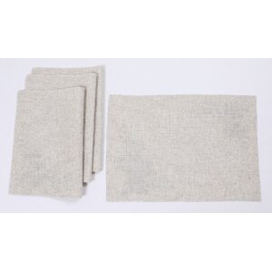 The Holiday Aisle® Inglesbatch Embroidered Rectangle Placemat | Wayfair