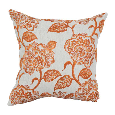 17-Inch Jacquard Throw Pillow With Insert