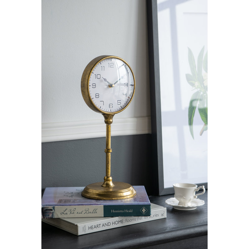 Horloge de table 6,5 x 6 x 15 po