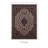 Emanuel Traditional Machine Woven Flatweave Cream and Rust Area Rug with Non Skid Backing-31943110