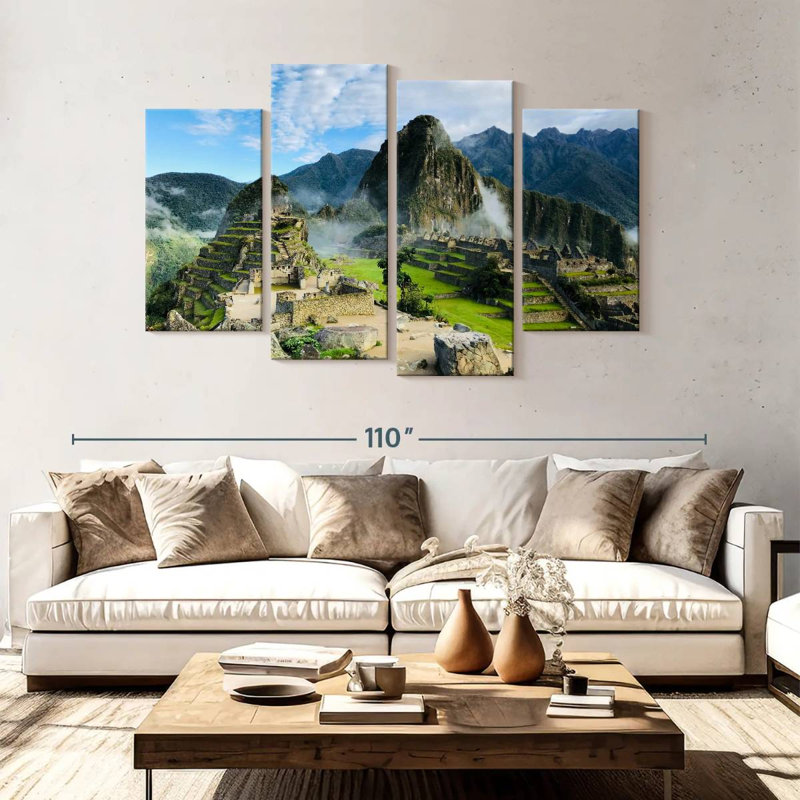 Lilie Machu Picchu City, H 54 po x l 84 po