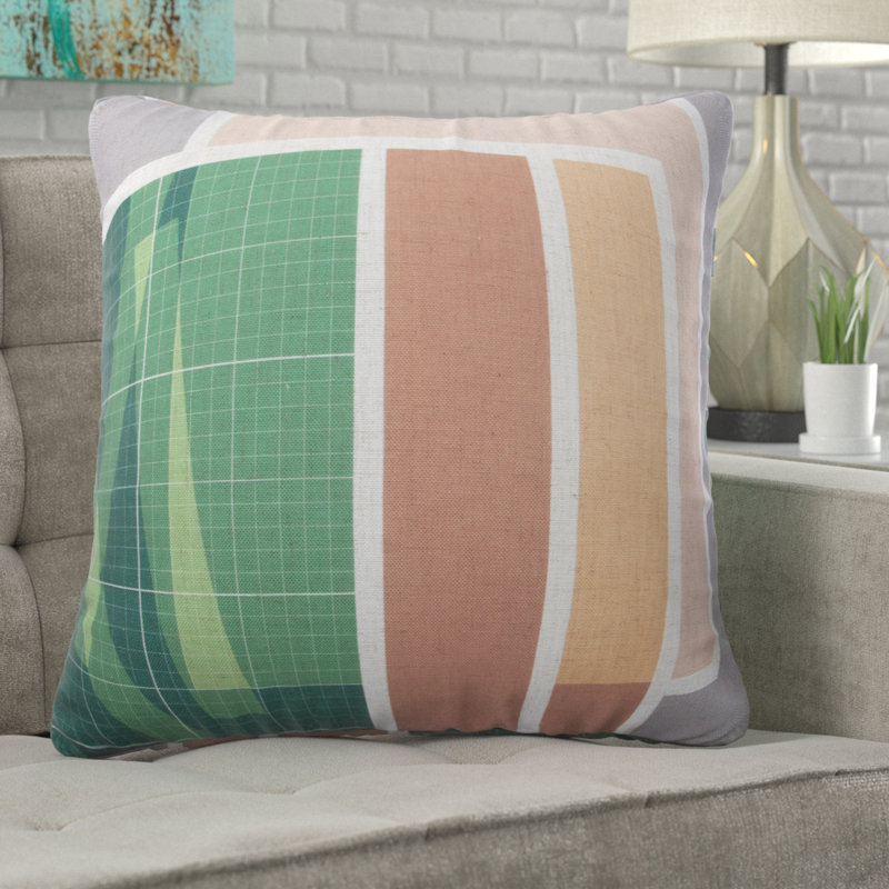 Mcquaig Geometric Throw Pillow