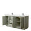 Icon 72" Double Bathroom Vanity Set-266102333-266102329-266102328