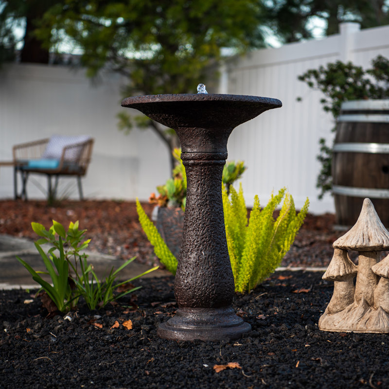 Dorell Weather Resistant Classic Fountain, Plug-in with LED