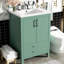 Meuble-lavabo 24 po - Meuble-lavabo moderne en céramique