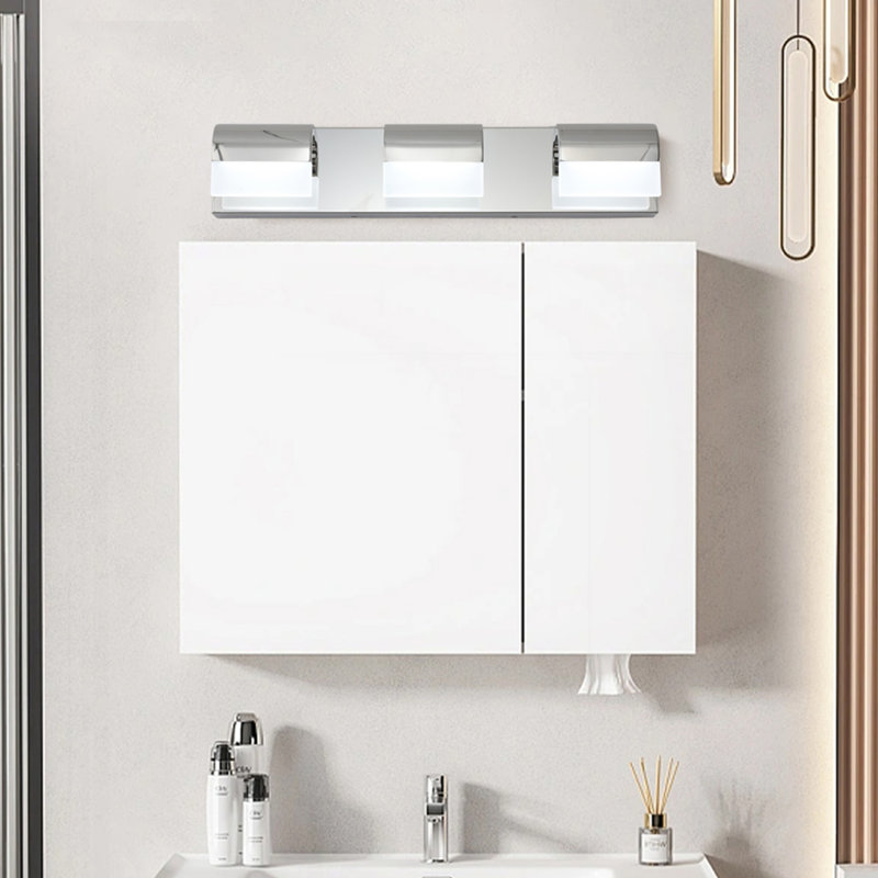 Éclairage mural pour salle de bain 3 lumières DEL pour salle de bain