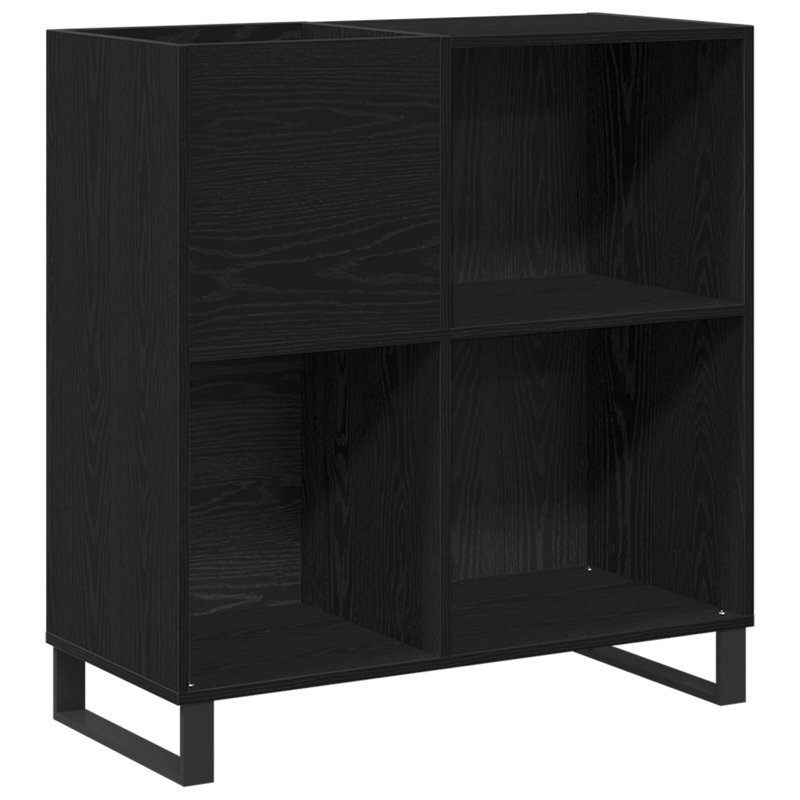 13-2 Rectangle Accent Cabinet, Black Oak