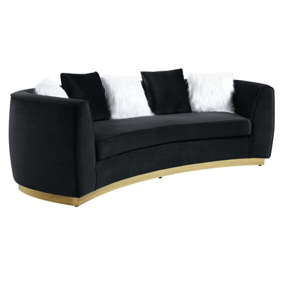 Connelly 93 " Velvet Sofa