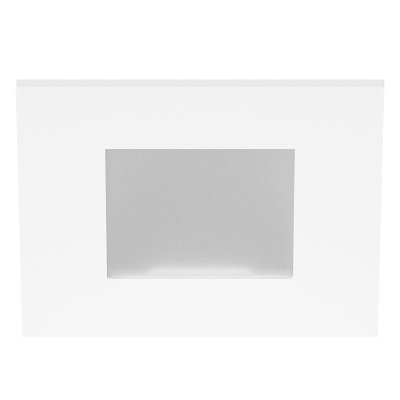Garniture carrée 3 po CSL Lighting Eco-Downlight, Blanc