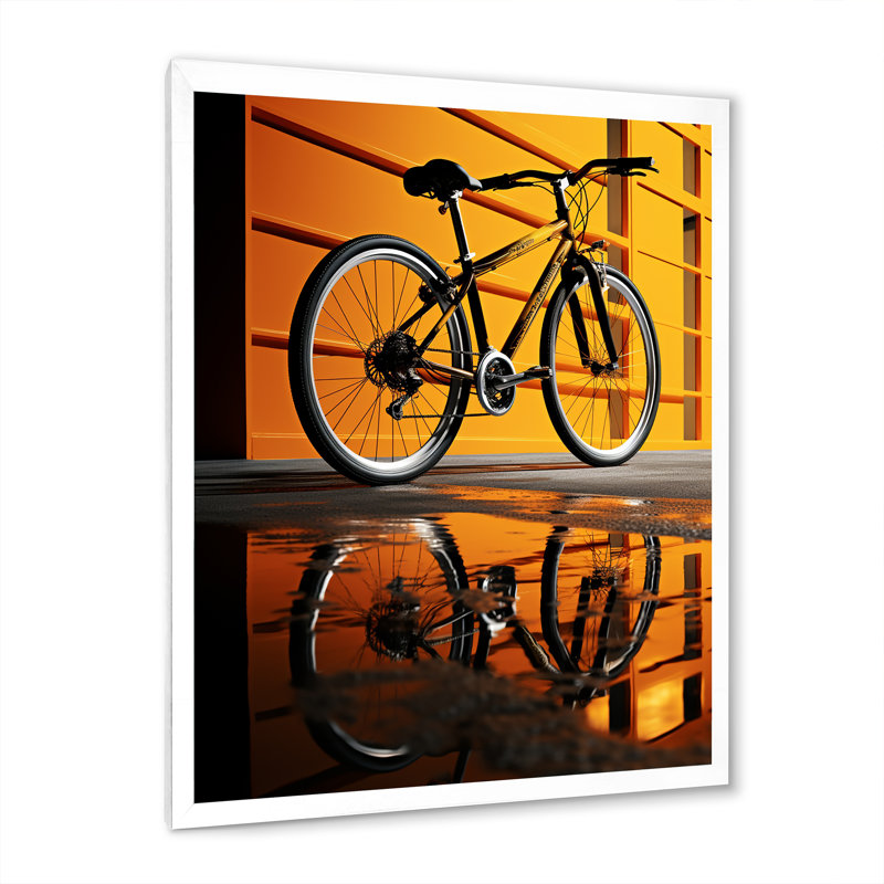 Lillibridge Vélo Vélo Réflexions II - Imprimé, Cadre photo blanc, H 20 po x l 12 po x P 1 po