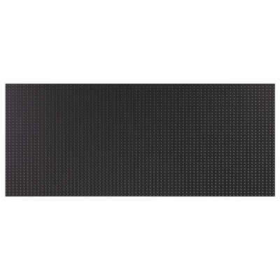 Thickened Diamond 4 ft. x 10 ft. Black PVC Garage Flooring Rolls(40 sq. ft.)