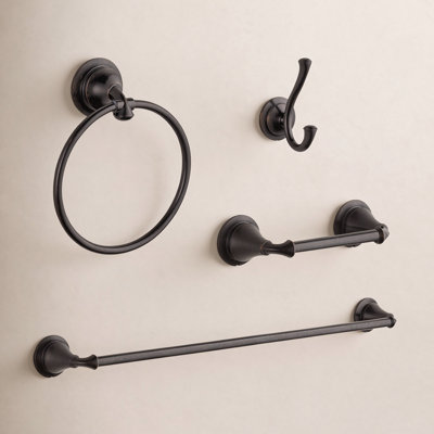 Linden 4 Piece Bathroom Hardware Set
