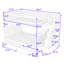 Lit superposé double en bois avec tablettes Graner Kids-160210967
