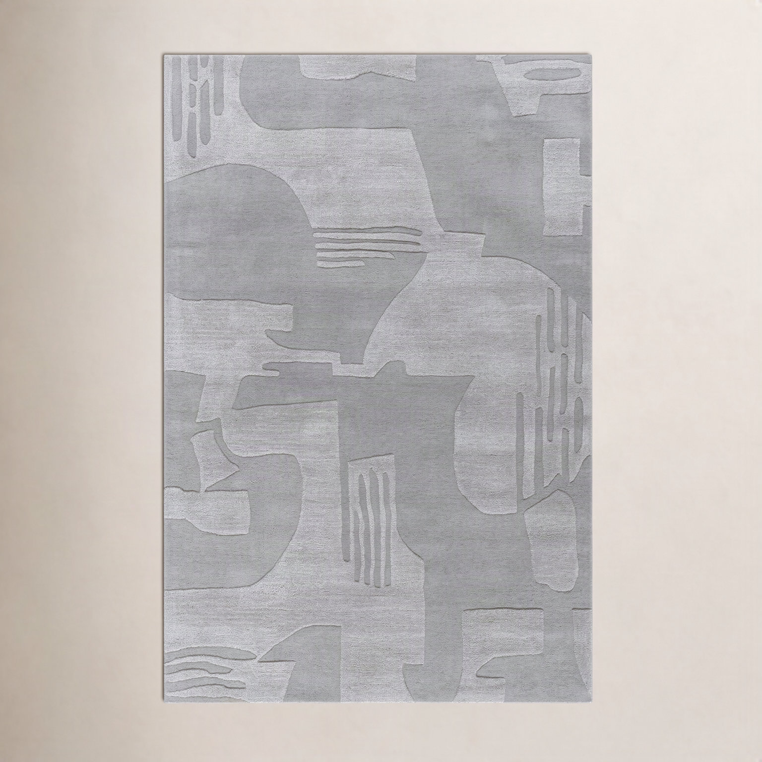 Raki Hand-Tufted Abstract Rug, Rectangle 2' x 3'