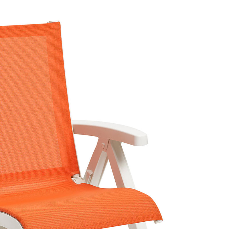 Chaise de plage pliante Jamaïque, Orange