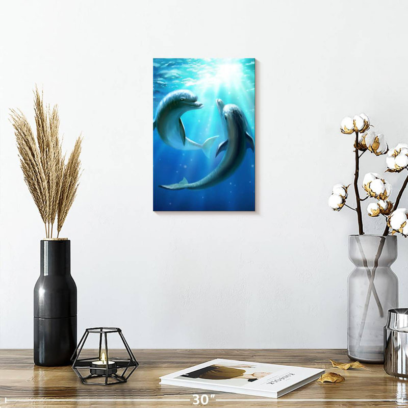 «Brampt Dolphin Best Friends», H 30 po x l 20 po
