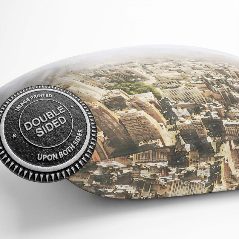 Square Throw Cushion, 40cm H x 40cm W x 15cm D