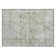 Machine Washable Indoor/Outdoor Christain ACN1229 Rug