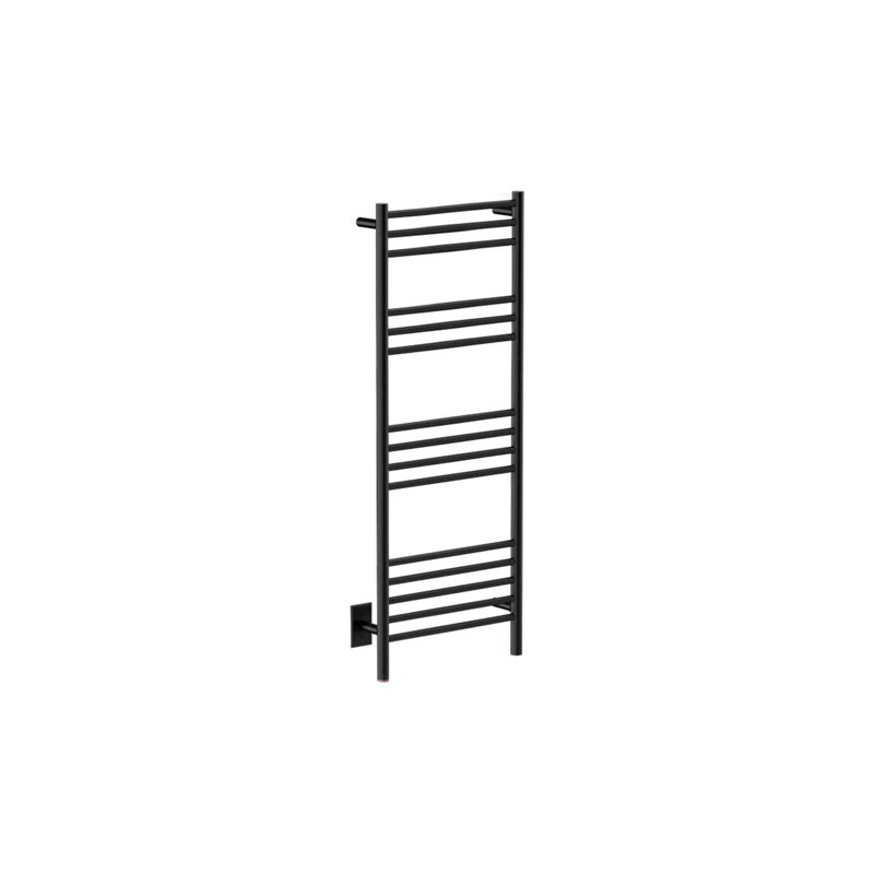 Natural 15 Wall Towel Rack, Matte Black, 48.5" H x 17" L x 4.5" D